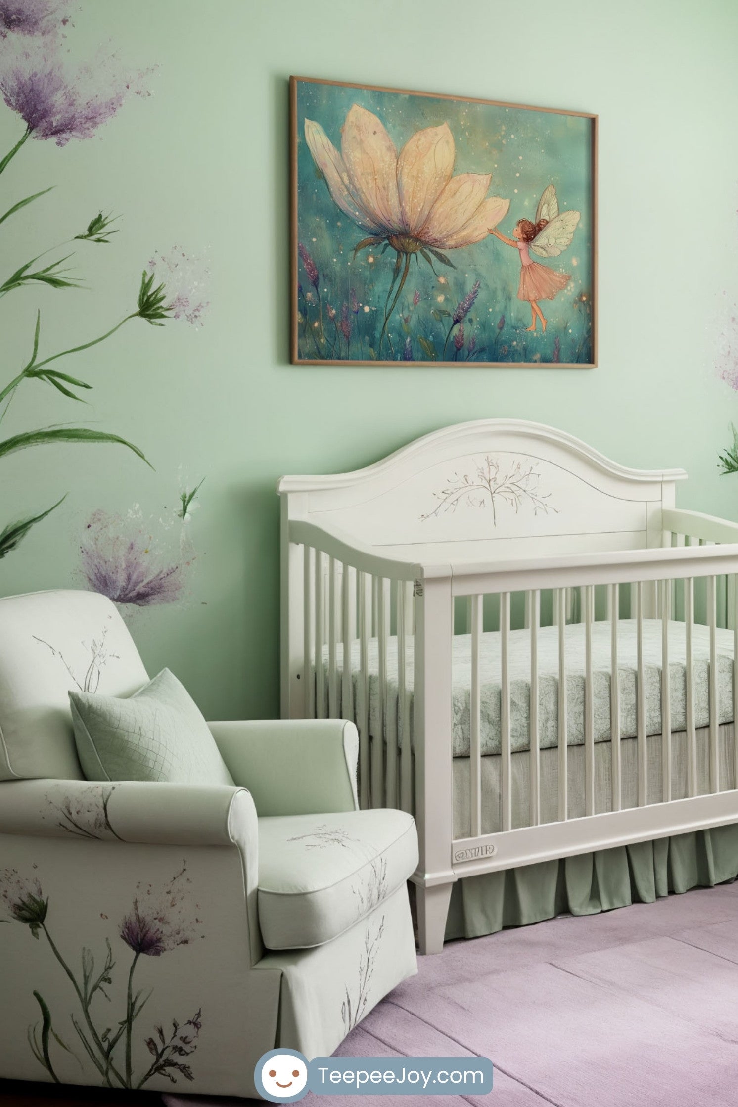 Fairy Wall Art for Nursery and Kids Rooms - Shop Now!