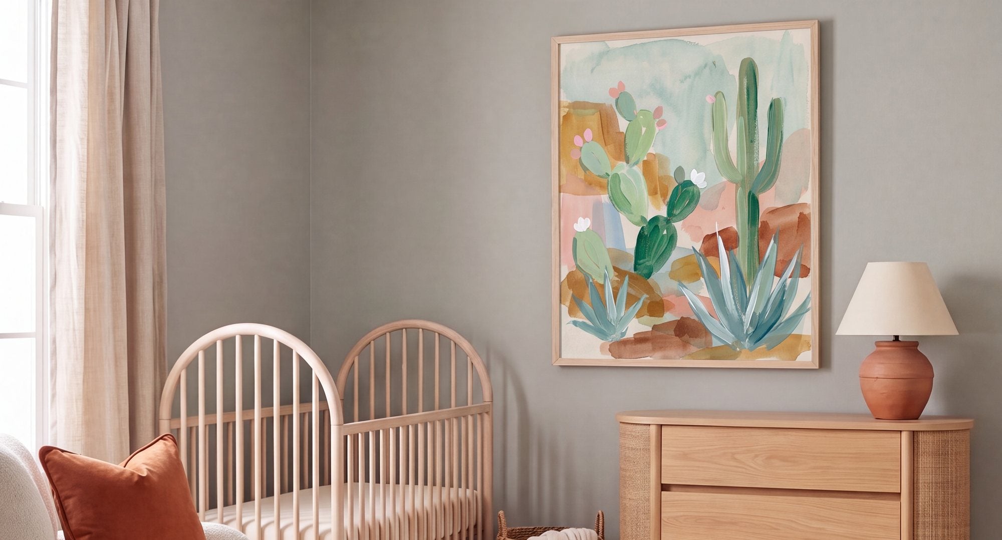 Gender-Neutral Nursery Colors When One of You Refuses to Do Beige