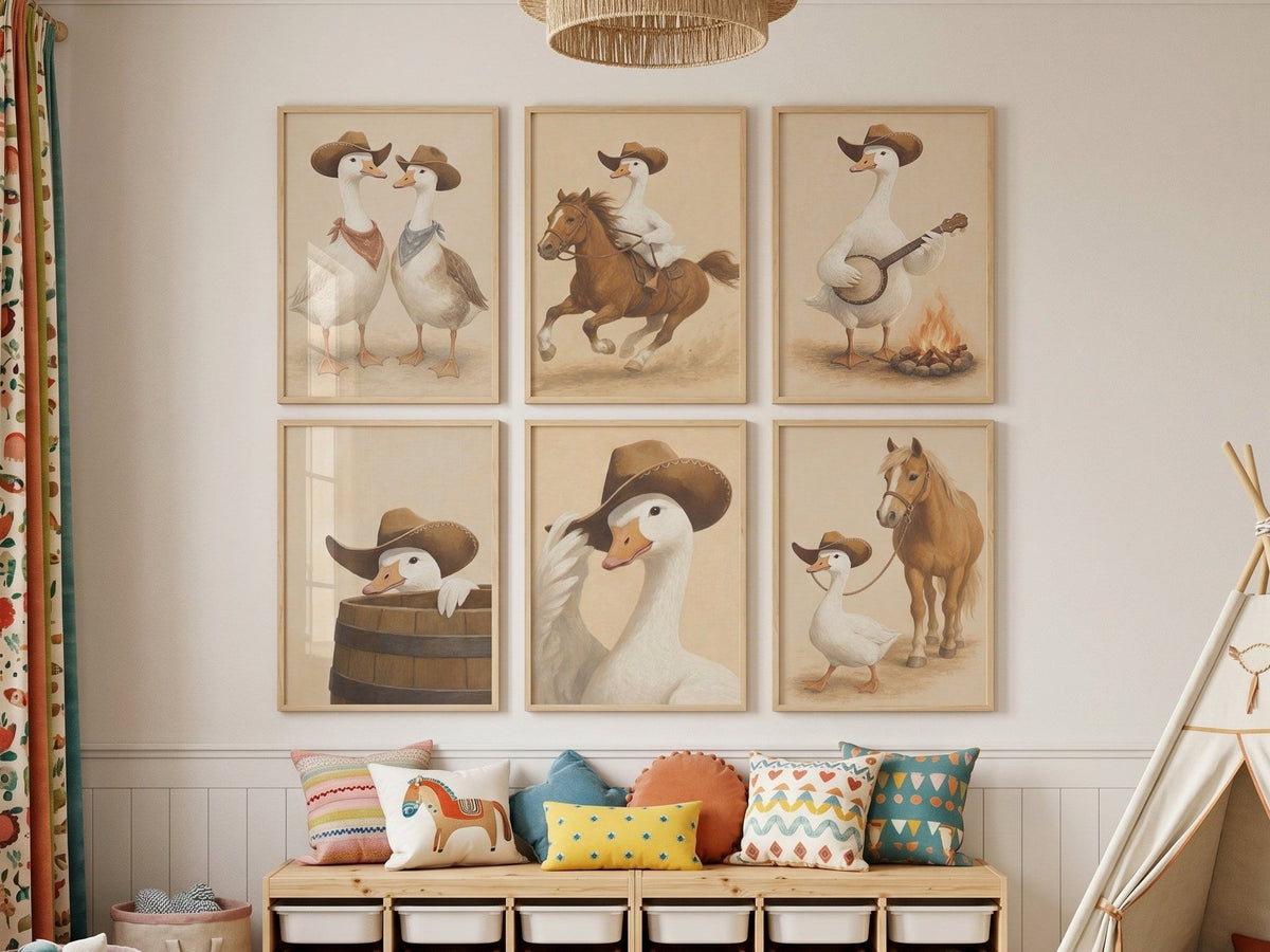 Gallery Wall Layouts: How to Plan One (7 Layouts for Kids' Rooms, With Measurements)