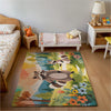 Raccoon Rug for Kids and Nursery Rooms - Mountain Mischief