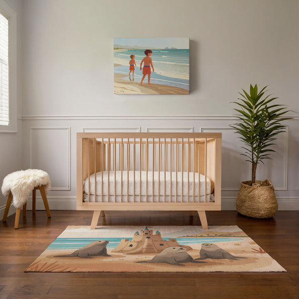 Beach Wall Decor for Kids and Baby Rooms - Sandy Toes