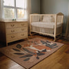 Fox Area Rug for Nursery and Kids Rooms - Fox in Bloom