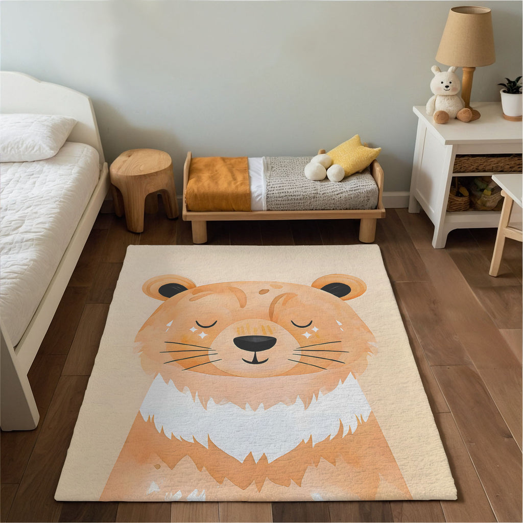 Bear Rug for Nursery and Kids Rooms - Dreamy Paws