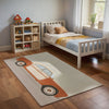 Car Rug for Nursery and Kids Rooms - Vintage Vroom