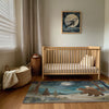 Bear Area Rug for Kids and Nursery Rooms - Wander Under Stars