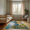 Nursery and Kids Fox Rug - Fox on Tour