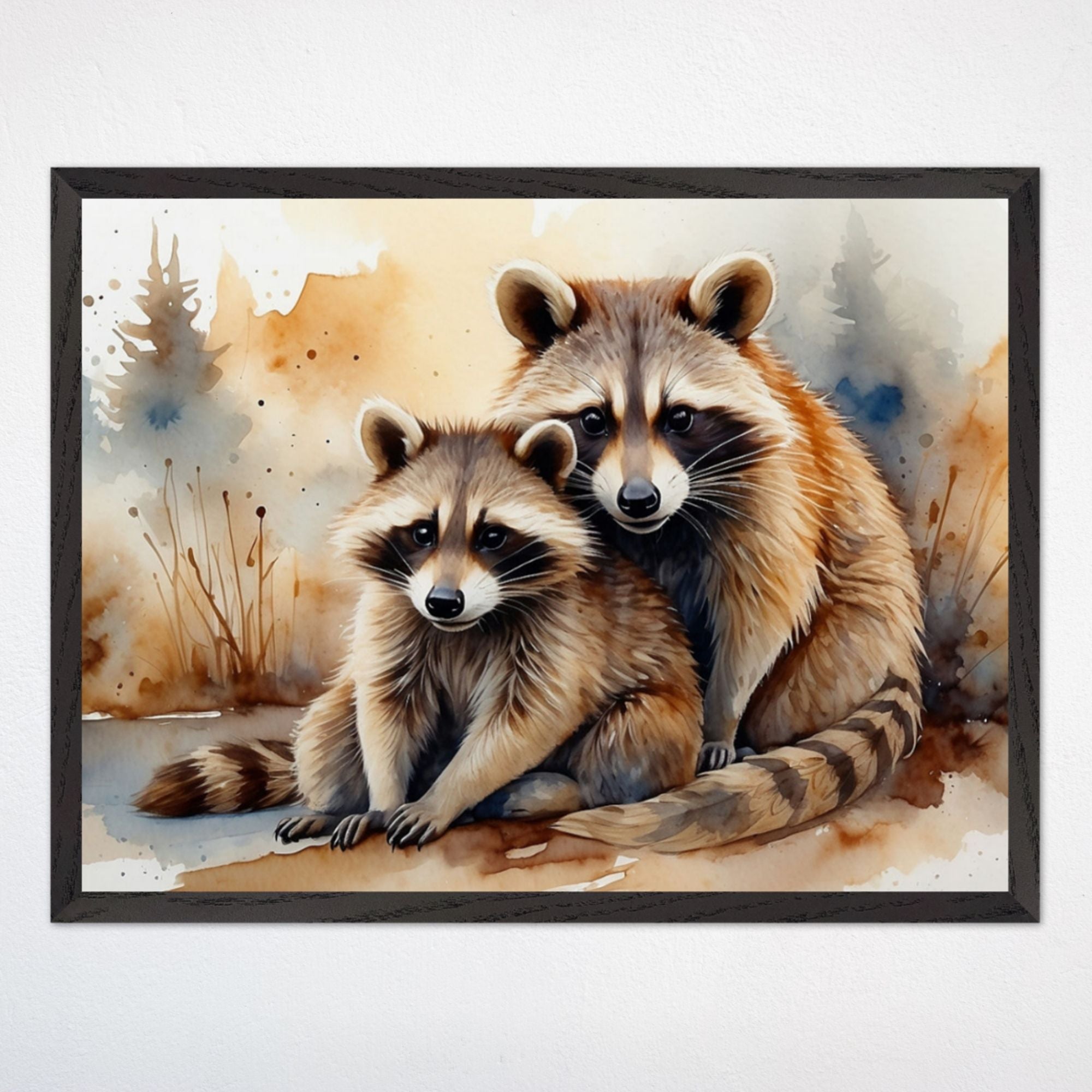 Raccoon Wall Decor for Playroom and Kids Rooms - Raccoon Rascals