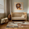 Lion Wall Art for Kids and Baby Rooms - Majestic Mane