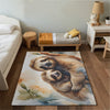 Sloth Rug for Nursery and Kids Rooms - Slow Hugs