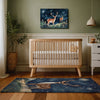 Deer Area Rug for Kids and Nursery Rooms - Starry Stag