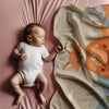 Fox personalized blanket for newborn and kids - Foxy Hero