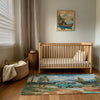 Camping Rug for Nursery and Kids Rooms - Van Voyage