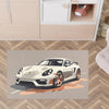 Car Area Rug for Nursery and Kids Rooms - Fast Flash