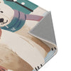 Kids and Nursery Polar Bear Area Rug - Bear Huddle