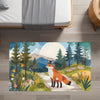 Nursery and Kids Fox Rug - Fox on Tour