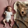 Bear personalized children's blankets - Bear-y Happy