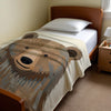 Bear personalized children's blankets - Bear-y Happy