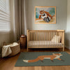 Tiger Wall Art for Nursery and Kids Rooms - Motorcat Madness