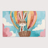 Bunny Area Rug for Nursery and Kids Rooms - Upward Bound Bunny