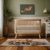 Kids and Nursery Fox Area Rug - Cunning Cuties