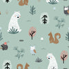 Peel and Stick or Traditional Wallpaper - Charming Forest