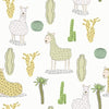 Llama Peel and Stick or Traditional Wallpaper - Llamascape Haven