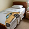 Car personalized children's blankets - Beetle Buddy