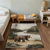 Kids and Nursery Bear Rug - Forest Stroll