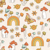 Rainbow Peel and Stick or Traditional Wallpaper - Mystical Garden