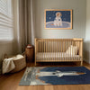 Nursery and Kids Space Rug - Rocket Dreams