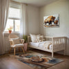 Bison Wall Decor for Kids and Baby Rooms - Woolly Wonders