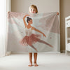 Ballerina personalized blanket for newborn and kids - Tutu Magic