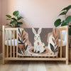 Bunny personalized blankets for kids and babies - Cottontail Calm