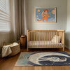 Astronaut Area Rug for Nursery and Kids Rooms - Space Scout