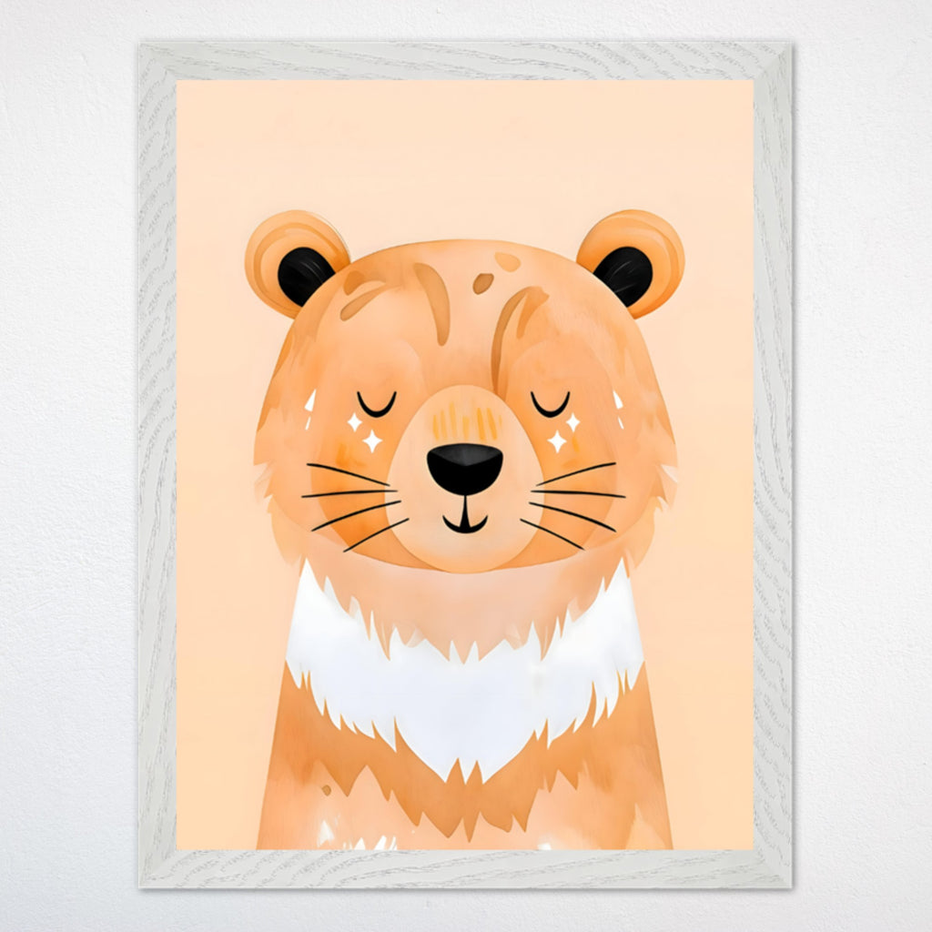 Bear Wall Art for Nursery and Kids Rooms - Dreamy Paws