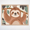 Sloth Wall Decor for Kids and Baby Rooms - Chillaxing Sloth