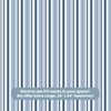 Blue Stripe Peel and Stick or Traditional Wallpaper - Marine Stripes