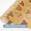 Mushroom Peel and Stick or Traditional Wallpaper - Toadstool Tales