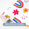 Rainbow Theme Wallpaper - Geometric Whimsy