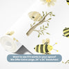 Bee Peel and Stick or Traditional Wallpaper - Honeybee Garden Waltz