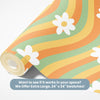 Rainbow Peel and Stick or Traditional Wallpaper - Daisy Waves Charm