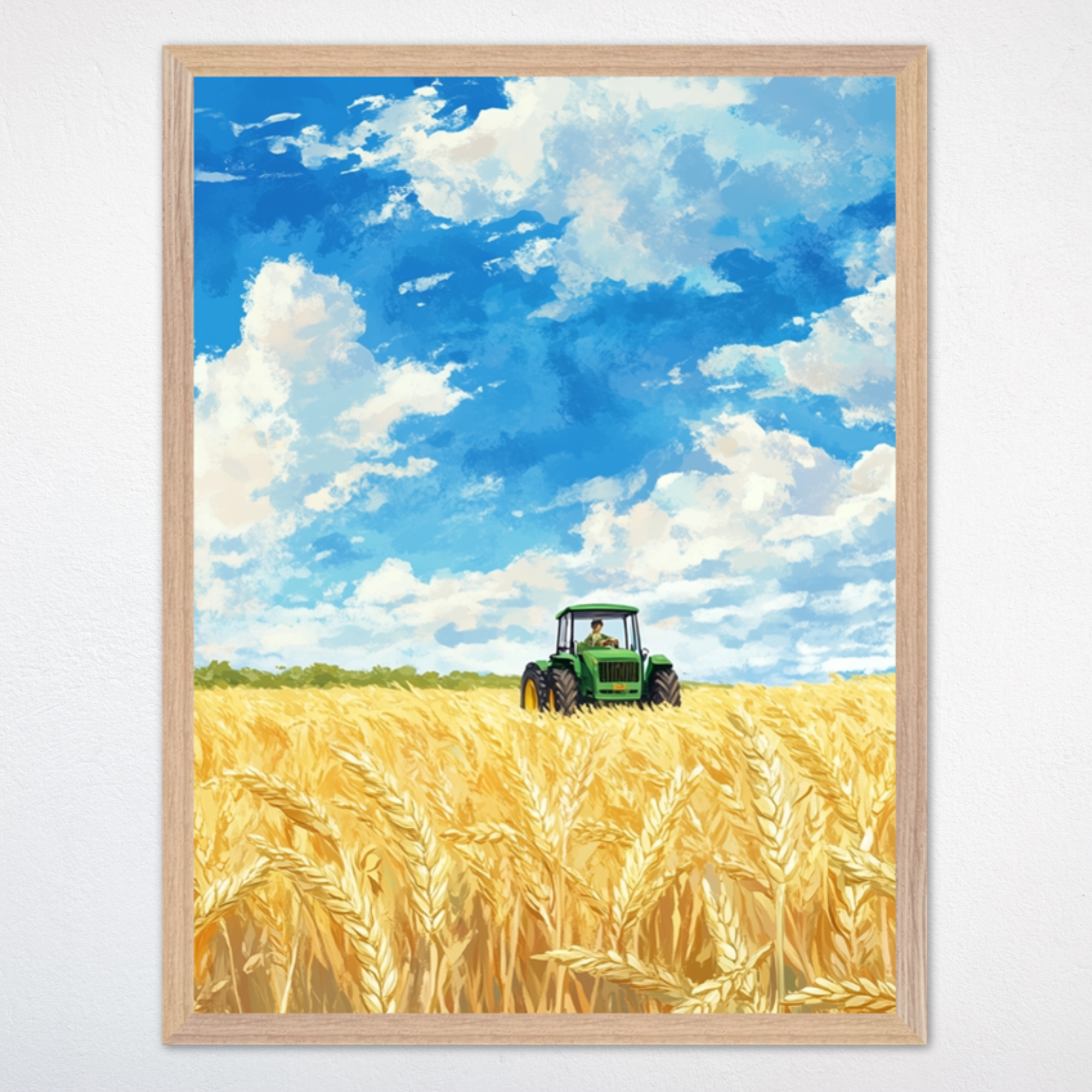 Farm Wall Art for Nursery and Kids Rooms - Harvest Horizon