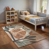 Owl Area Rug for Kids and Nursery Rooms - Forest Sentinel