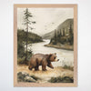 Bear Wall Decor for Nursery and Kids Rooms - Forest Stroll