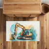 Construction Rug for Kids and Nursery Rooms - Little Earth Mover