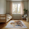 Nursery and Kids Lion Rug - Furry Royals