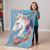 Unicorn personalized blanket for babies and kids - Twinkle Unicorn