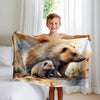 Porcupine personalized blanket for newborn and kids - Quill Quest