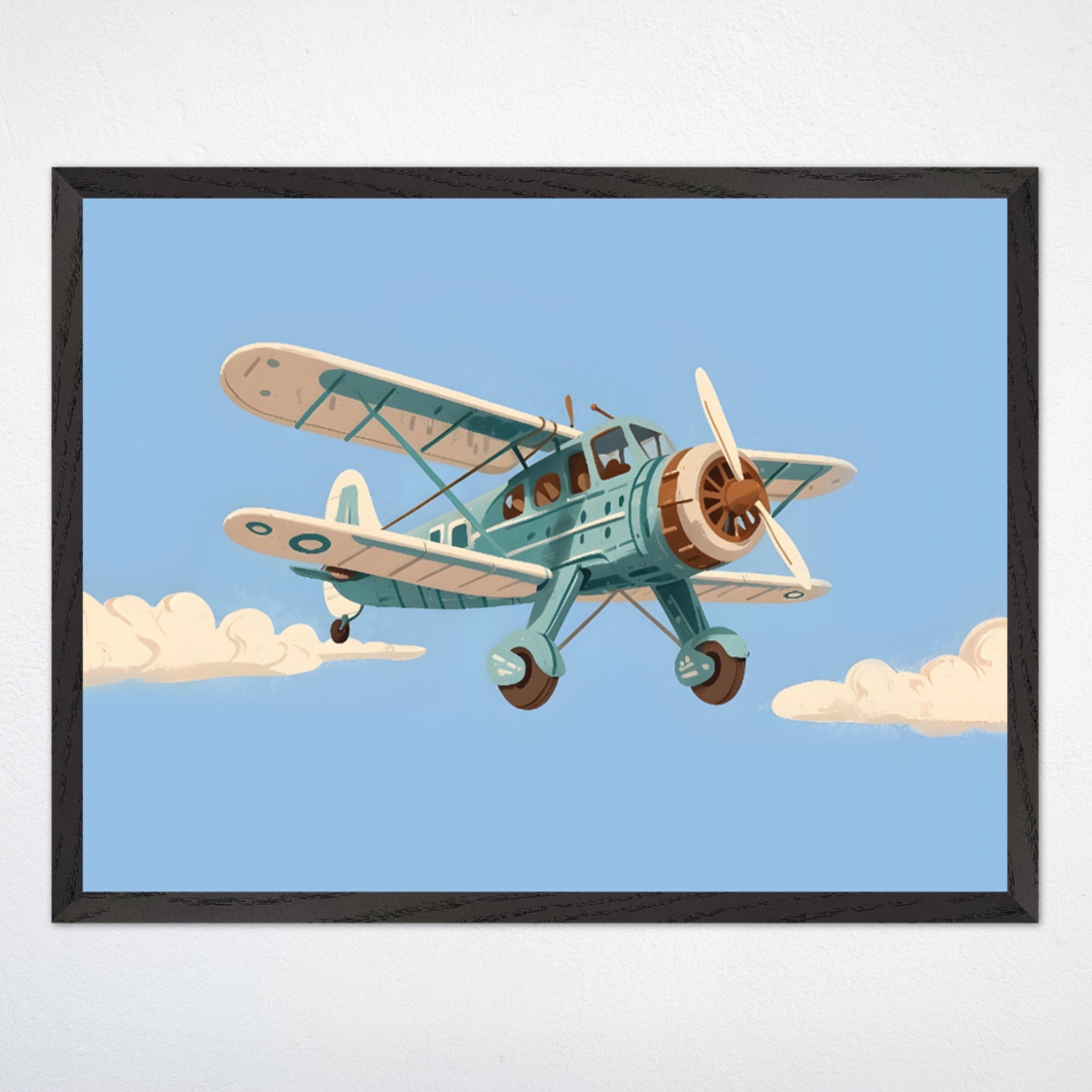 Airplane Wall Decor for Nursery and Kids Rooms - Propeller Pal