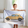 Car personalized children's blankets - Beetle Buddy